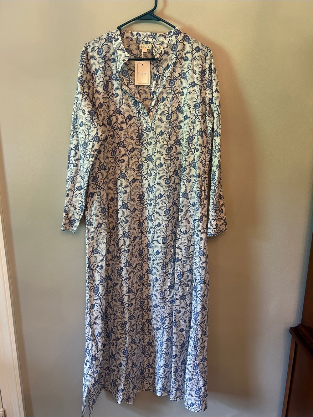 NWT Livro Tunic Maxi Dress, Size Large